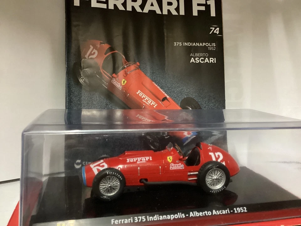 FERRARI  375 INDIANAPOLIS ALBERTO ASCARI 1952  1/24.  DIE CAST centauria - Immagine 1 di 4