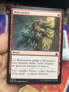 French 🚫 Mugging / Molestation 🚫 Ravnica Remastered 🚫 Mtg - Picture 1 of 2
