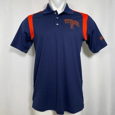 Cal State Fullerton Titans Navy Orange Knights Apparel Polo Shirt Men's MEDIUM - Image 1 of 4