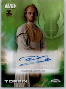 2025 Topps Chrome Star Wars Torbin Autograph /99 A-DCC 74/99 - Bild 1 von 2