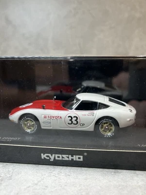 Coche modelo de carreras Kyosho 1/43 Toyota 2000 GT 1968 SCCA #33 Foto 1 de 4