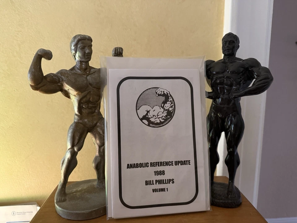 Bodybuilding Powerlifting Anabolic Reference Update 1988 Vol 1 New Bill Philiips
