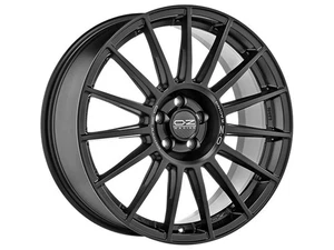 Alufelge OZ Superturismo Dakar 9x21 ET35 5x120 Matt Black Silver Letterin - Bild 1 von 4