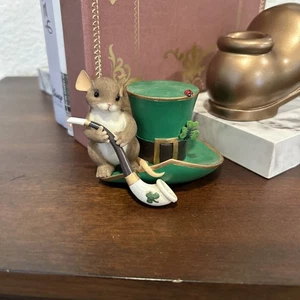 Figura Charming Tales Fitz&Floyd You're My Lucky Angel 88/131 Caracol Ratón** - Imagen 1 de 3