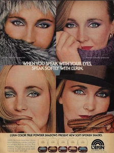 L'erin 1981 Zeitschrift Print Werbung "Sprich mit deinen Augen" 80er Jahre - Bild 1 von 1
