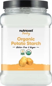 Nutricost Pantry Organic Potato Starch 2 Pound - Gluten-Free & Vegan - Picture 1 of 6