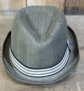 kooringal Fedora Mens Porky Khaki Paper Hat One Size Fits Most - Picture 1 of 7