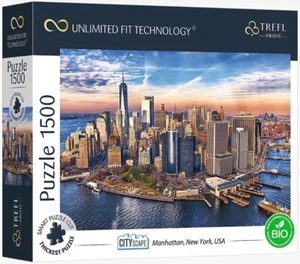 Trefl Jigsaw Puzzle 1500 Pieces Cityscape, New York, USA UFT - Picture 1 of 2
