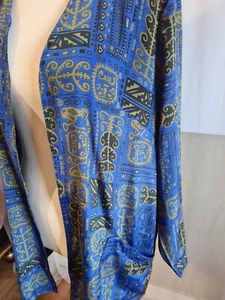 Bold Print Vintage Jacket Ladies Size 14 - Picture 1 of 6