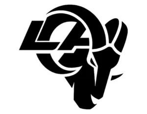 Los Angeles Rams LA Rams 11" x 8,5" benutzerdefinierte Schablone 1 SCHNELLER KOSTENLOSER VERSAND - Bild 1 von 1