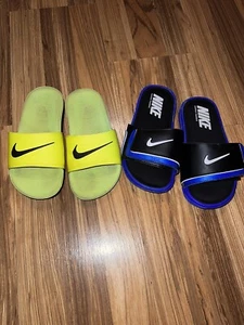 Sandali Nike Slides ragazzo bambino 13c 13 lotto di 2 - Foto 1 di 7