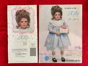 Vintage 1991 Hamilton Collection Kelly Doll Print Ad - Picture 1 of 9
