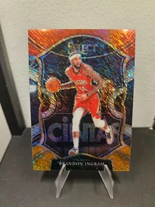 Brandon Ingram 2020-21 Panini Select Red White Orange Shimmer Prizm Pelicans NBA - Bild 1 von 2