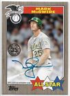 2022 Topps Series 2 Mark McGwire 1987 All-Star Gold Auto #'d 20/25 Athletics