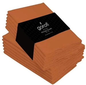 12 Pack 100% Cotton Daily Use Oversized Dinner Napkins 50 x 50 CM-20 x 20 inch - Picture 1 of 9