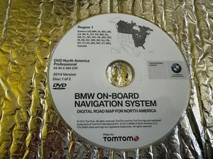 Disco DVD mapa de navegación BMW CCC versión OEM 2014 costa este genuino 65902284230 - Imagen 1 de 1