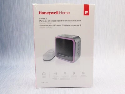 Timbre de puerta inalámbrico portátil Honeywell Home Serie 5 y pulsador Foto 1 de 4