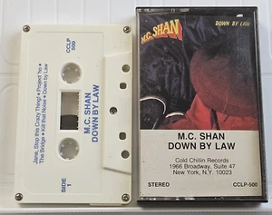 M.C. SHAN - DOWN BY LAW (Cassette, 1987, Cold Chillin) CCLP-500 - Picture 1 of 2