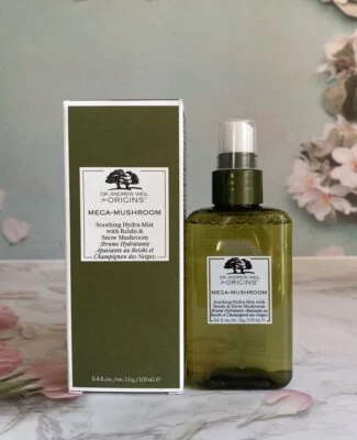 ORIGINS MEGA HONGOS CALMANTE HIDRA NIEBLA DR. ANDREW WIL 3,4 OZ / 100 ML NUEVO Foto 1 de 3