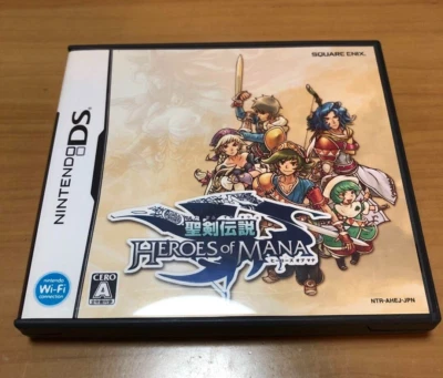 Seiken Densetsu Heroes of Mana Nintendo DS NDS Japanese ver Tested Square Enix - Image 1 of 3