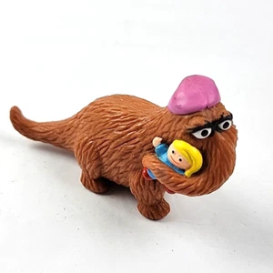 Vintage Sesame Street Bedtime Snuffy Snuffleupagus PVC Figure Muppets Applause - Picture 1 of 5