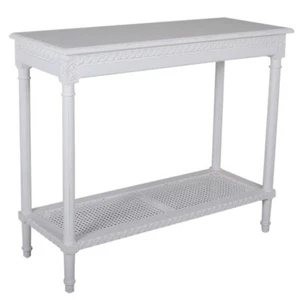 White Coastal Style Console - Picture 1 of 2