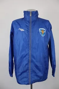 MASS BRESCIA GIUBBINO K-WAY IMPERMEABILE CALCIO UOMO Tg S MAN SPORT JACKET - Foto 1 di 9