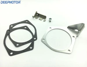 LS1 LS2 LS3 LS6 Silver Throttle Body Cable Bracket 92MM 102MM Intake w/ Gaskets - Bild 1 von 5