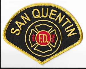 Patch spalla San Quentin vigili del fuoco, California V1 - Foto 1 di 2