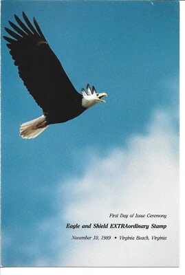 1989 FDI, EAGLE & SHIELD, CEREMONY PROGRAM - Image 1 of 2