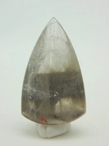 Brookit in Quarz Freiform Cabochon ~ "Libellenquarz" - Bild 1 von 5