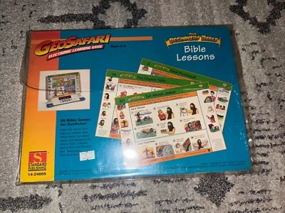 GeoSafari Learning System Bible Lessons Games  14-24005 New And Sealed - Image 1 of 3