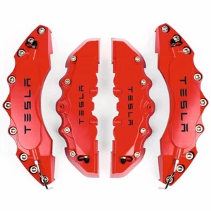 6x Schwarz Tesla Bremssättel Vinyl Aufkleber logo fits Model X Y S 3 - Bild 1 von 1