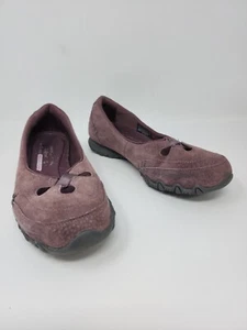 Skechers Womens 6.5 Purple Relaxed Fit Air Cooled Memory Foam Slip On Sneakers - Picture 1 of 8