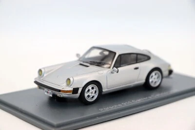 Defective NEO Car Models 1/43 Porsche 911 Carrera Cabrio USA for Collection Gift - Image 1 of 4