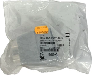 Harting Tüllengehäuse Han 10A-GG2-13,5 09200100480 - Bild 1 von 1