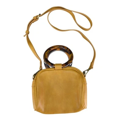 Bolso Bandolera Anthropologie Lucite Anillo Clutch Mango Carey Cuero Sintético Foto 1 de 4