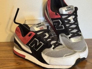 New Balance Running M568BR weiß silber rot Herren Laufschuhe Größe 11,5 " - Bild 1 von 8