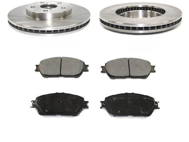 Kit de pastillas de freno delanteras y rotor para Toyota Camry KS492VK 2005-2006 Foto 1 de 1