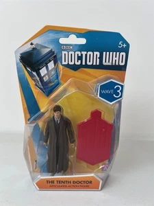 Doctor Who TENTH Dr in BROWN COAT - 3.75" 10th FIGURE Wave 3 - NEW - Picture 1 of 2