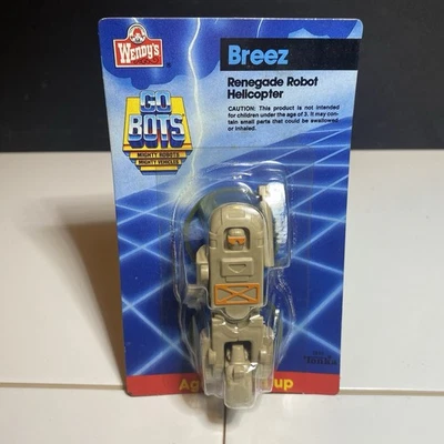 Робот-вертолет Wendy's Go Bots Breez Renegade 1986 (NIP) - Изображение 1 из 4