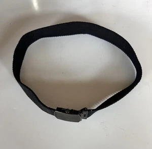 Boys Black Web Belt | Size: 4/5 - Picture 1 of 2