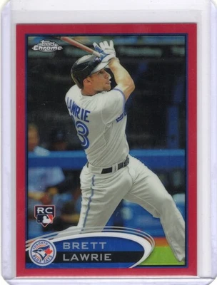 Topps Chrome Rookie Red Brett Lawrie 2012 24/25 Foto 1 de 2