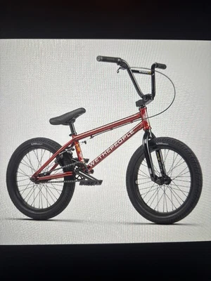 Wethepeople CRS 18" Wheel Size Complete BMX Bike-Translucent Red - Image 1 of 2
