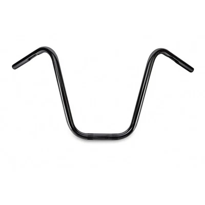 14" Narrow Bottom Ape Hanger Bars - Black Burly Brand B28-337 - Image 1 of 2