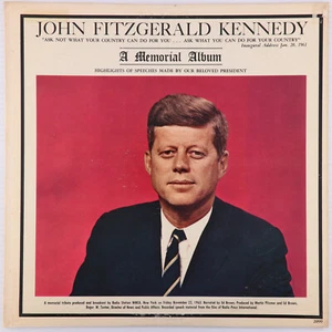 John Fitzgerald Kennedy – A Memorial Album - Ed Brown - 1963 LP Premier 2099 - Picture 1 of 13