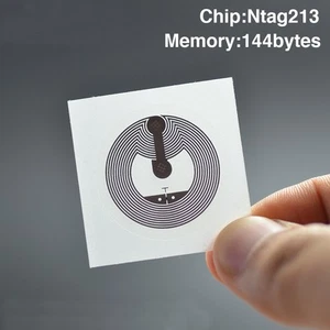 3pcs. Beste Qualität NFC Etiketten Aufkleber NTAG213 Chip Label Universal - Bild 1 von 1