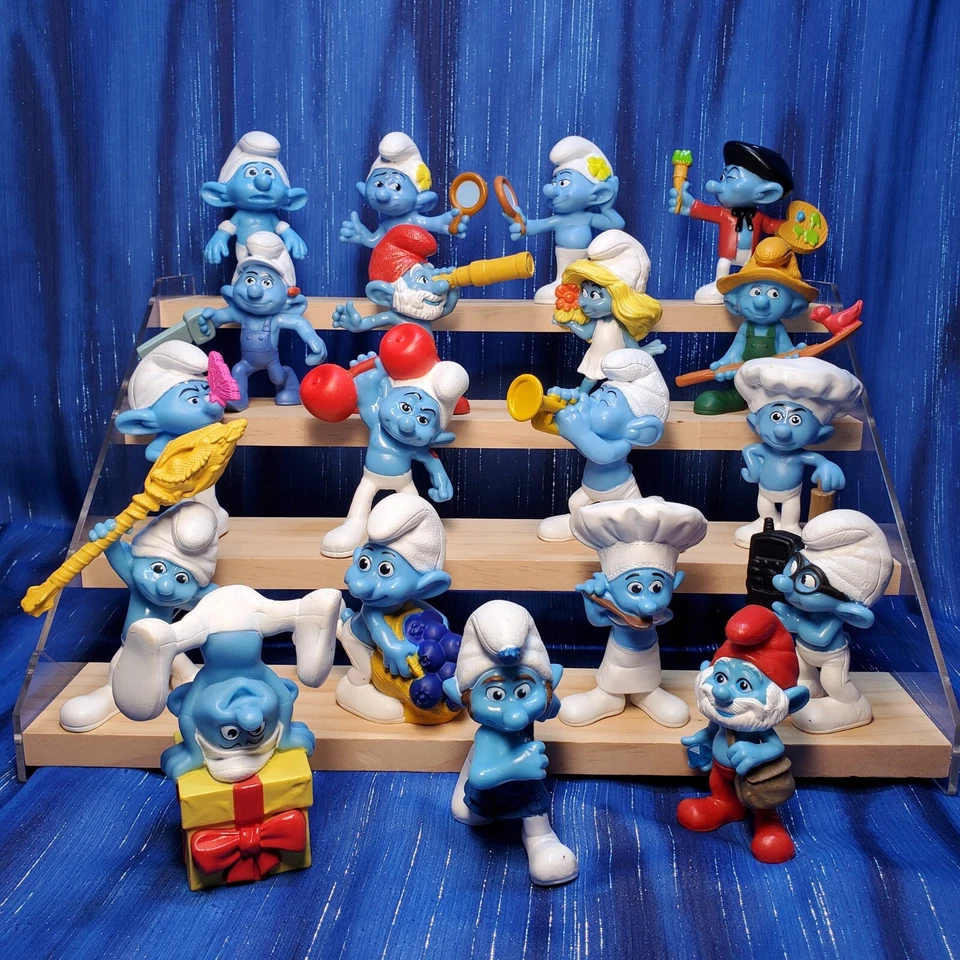 2011 THE SMURFS MOVIE MCDONALDS HAPPY MEAL TOYS  Lot of 19 - Image 1 of 2