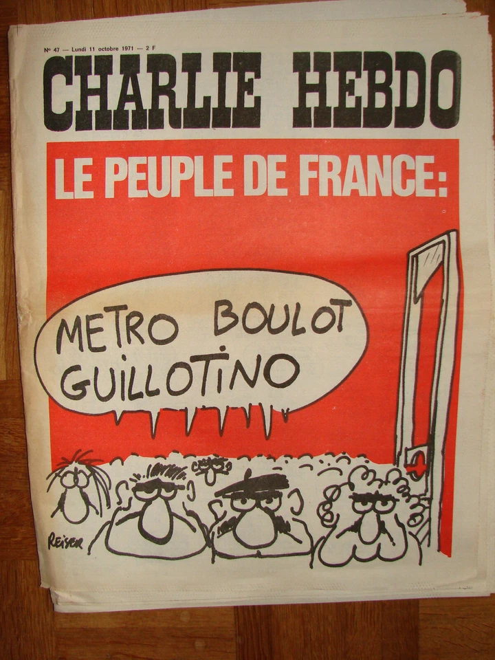 CHARLIE HEBDO N°47 OCTOBER 11, 1971 - Image 1 of 1