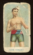 1910 E75 American Caramel Boxing #NNO Jack O'Brien PR